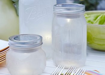 How To Make Mason Jar Patio Lights